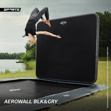 Load image into Gallery viewer, BERG Ultim Champion FlatGround Trampoline + AeroWall BLK&amp;GRY
