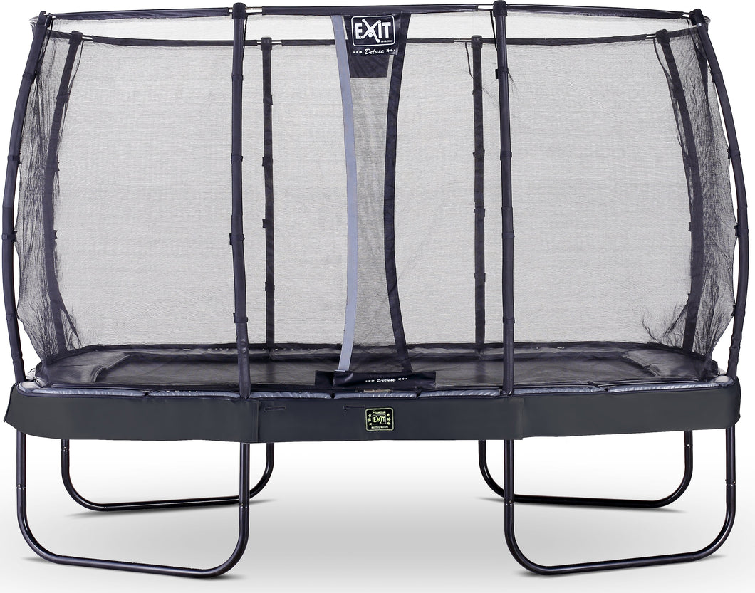 EXIT Elegant Premium trampoline 244x427cm with Deluxe safetynet
