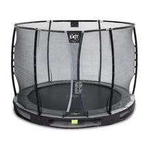 Load image into Gallery viewer, EXIT Elegant Premium ground trampoline ø427cm with Deluxe safety net
