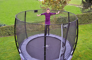 EXIT Elegant trampoline ø366cm with Economy safetynet