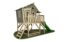 Load image into Gallery viewer, EXIT Crooky 550 wooden playhouse - grey-beige
