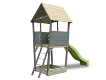 Load image into Gallery viewer, EXIT Aksent wooden play tower - grey
