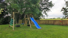 Load image into Gallery viewer, Everglades Slide &amp; Swings + Mud Kitchen Special
