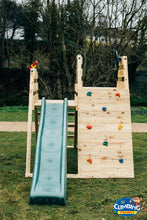 Load image into Gallery viewer, Mini Rockies - Climbing Wall, Slide &amp; Cargo Net
