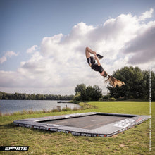 Load image into Gallery viewer, BERG Ultim Pro Bouncer FlatGround Trampoline 16.5 Ft + Safety Net DLX XL

